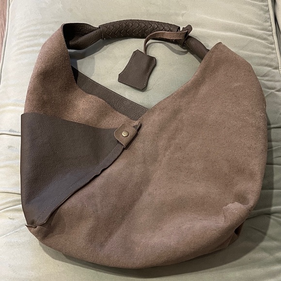 Brown Leather Hobo Bag - Picture 4 of 6